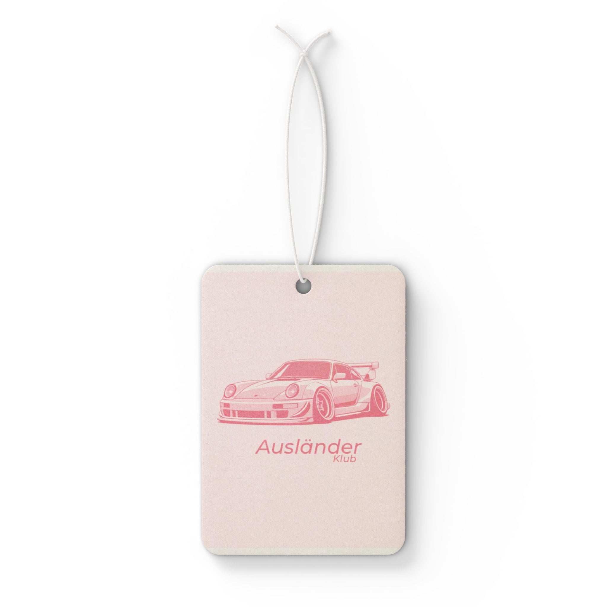 Car Air Freshener — Pink Heartbreaker Porsche